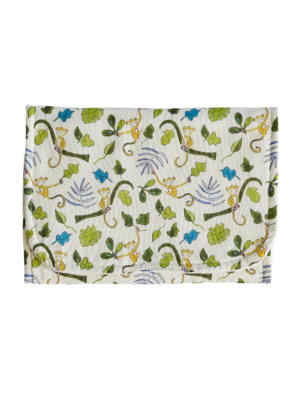 Happy Monkey Burp Cloth