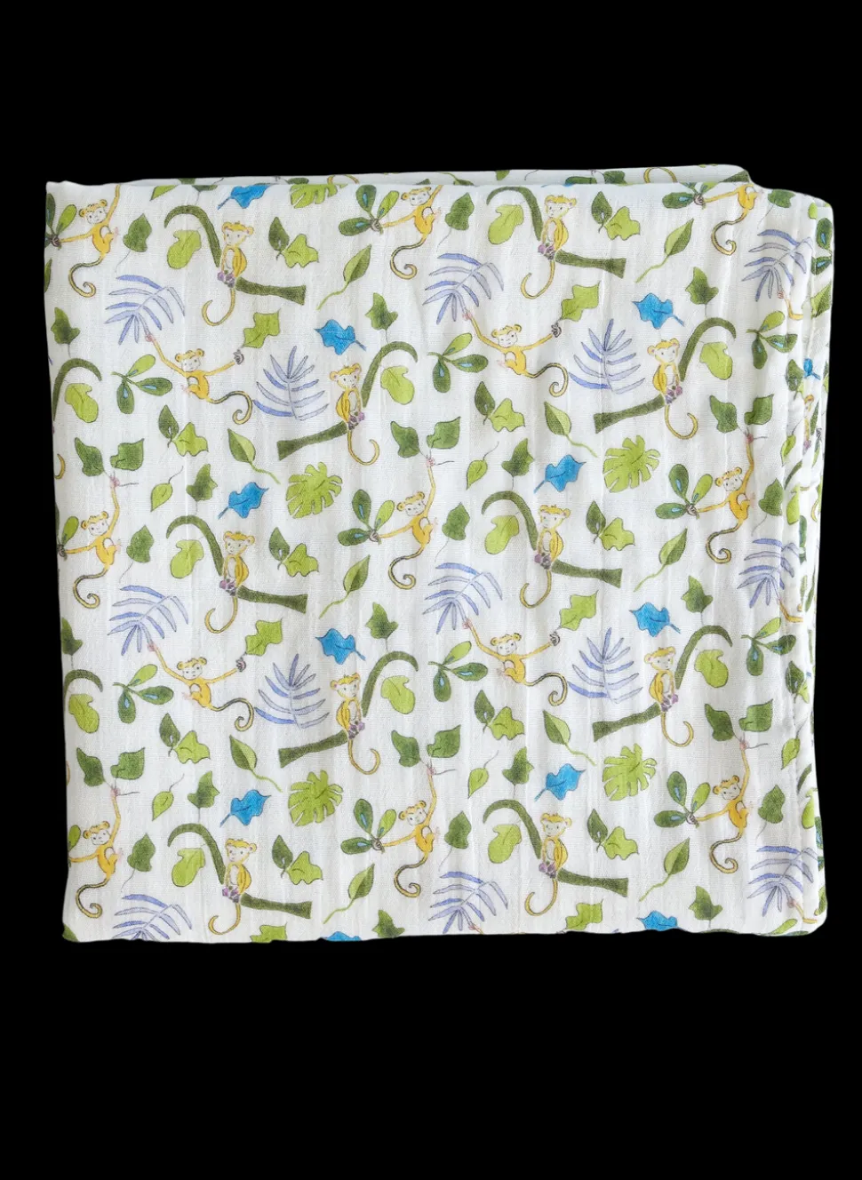 Happy Monkey Shawl Blanket