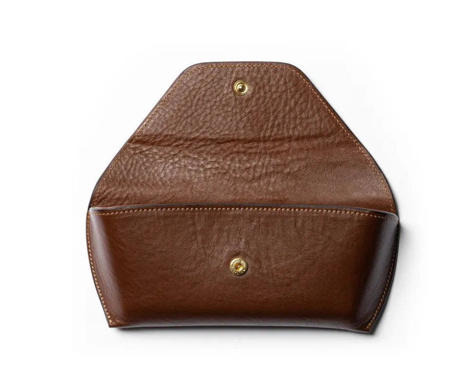 Hard Sunglass Case No. 251 in Vintage Leather