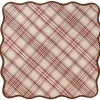 Harvest Tartan 52" Square Tablecloth