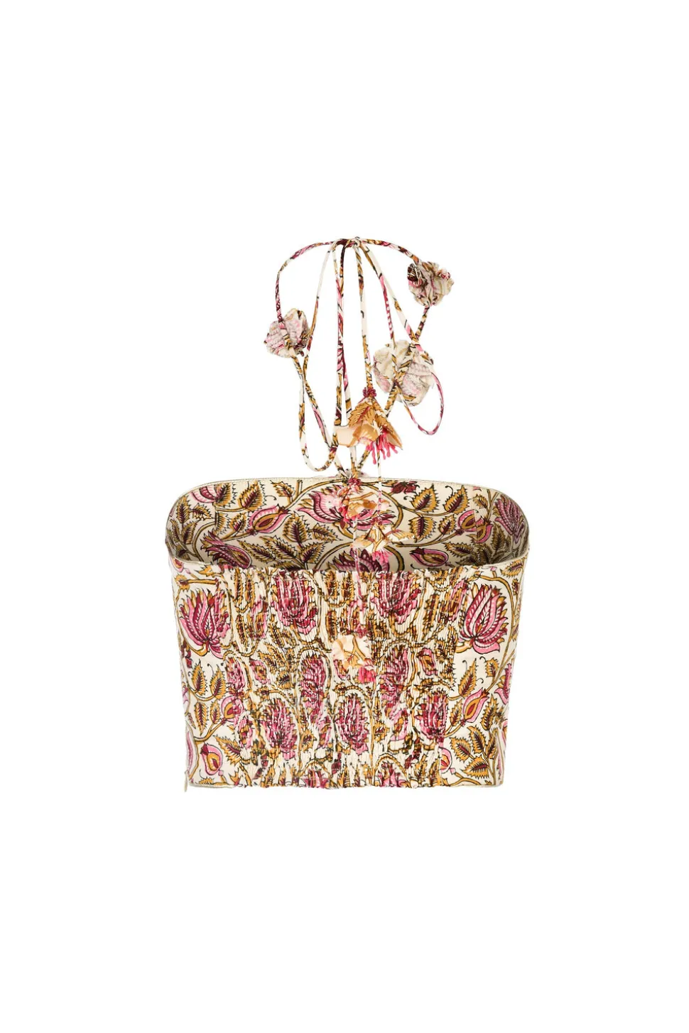 Hava Bustier in Pink Lotus