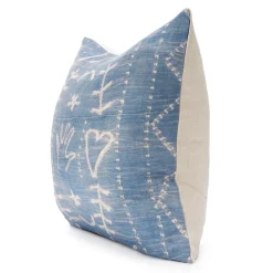 Heart in Hand Indigo Pillow