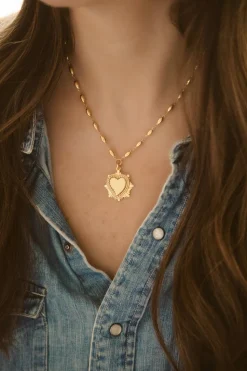 Heart On Fire Necklace