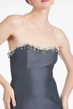 Hedy Gown in Charcoal