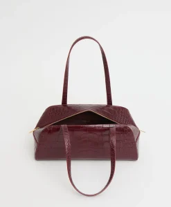 Helios in Oxblood Croc