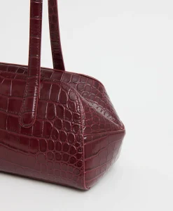 Helios in Oxblood Croc