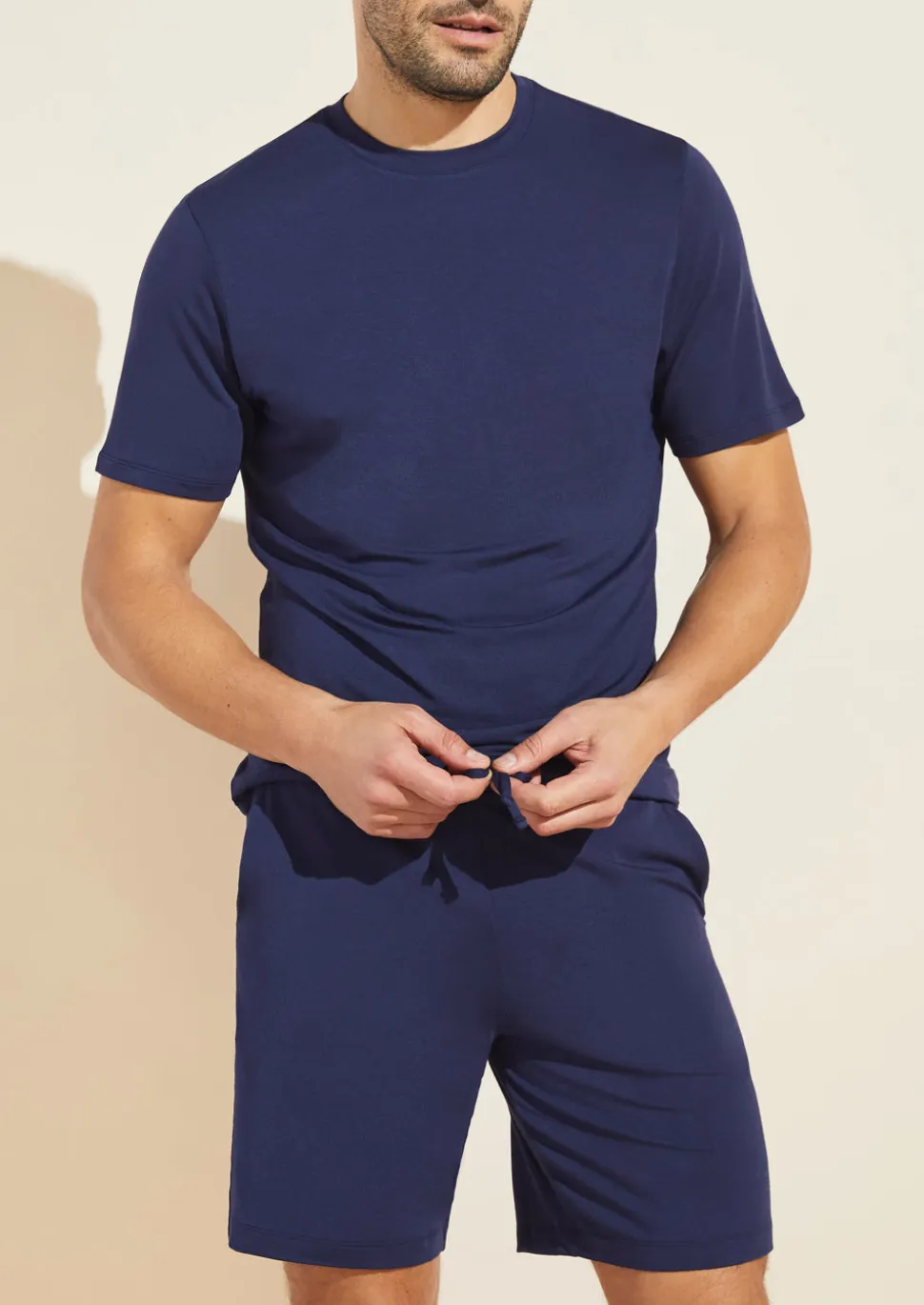 Henry TENCEL™ Modal Short PJ Set in True Navy