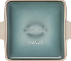 Heritage Covered Square Casserole in Sea Salt