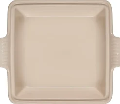 Heritage Covered Square Casserole in Sea Salt