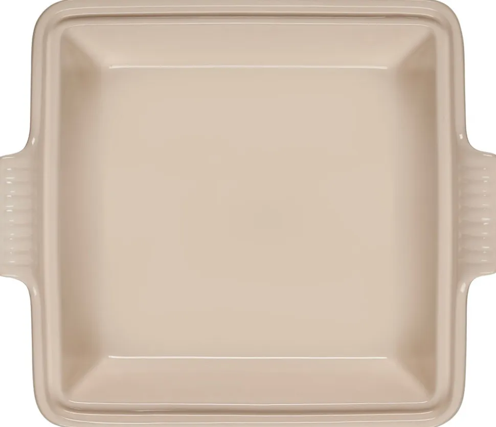 Heritage Covered Square Casserole in Sea Salt