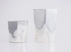 Hexagon Silver-Plated Ice Bucket