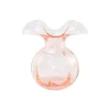 Hibiscus Glass Bud Vase