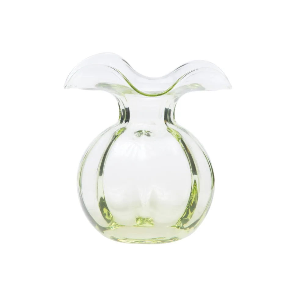 Hibiscus Glass Bud Vase