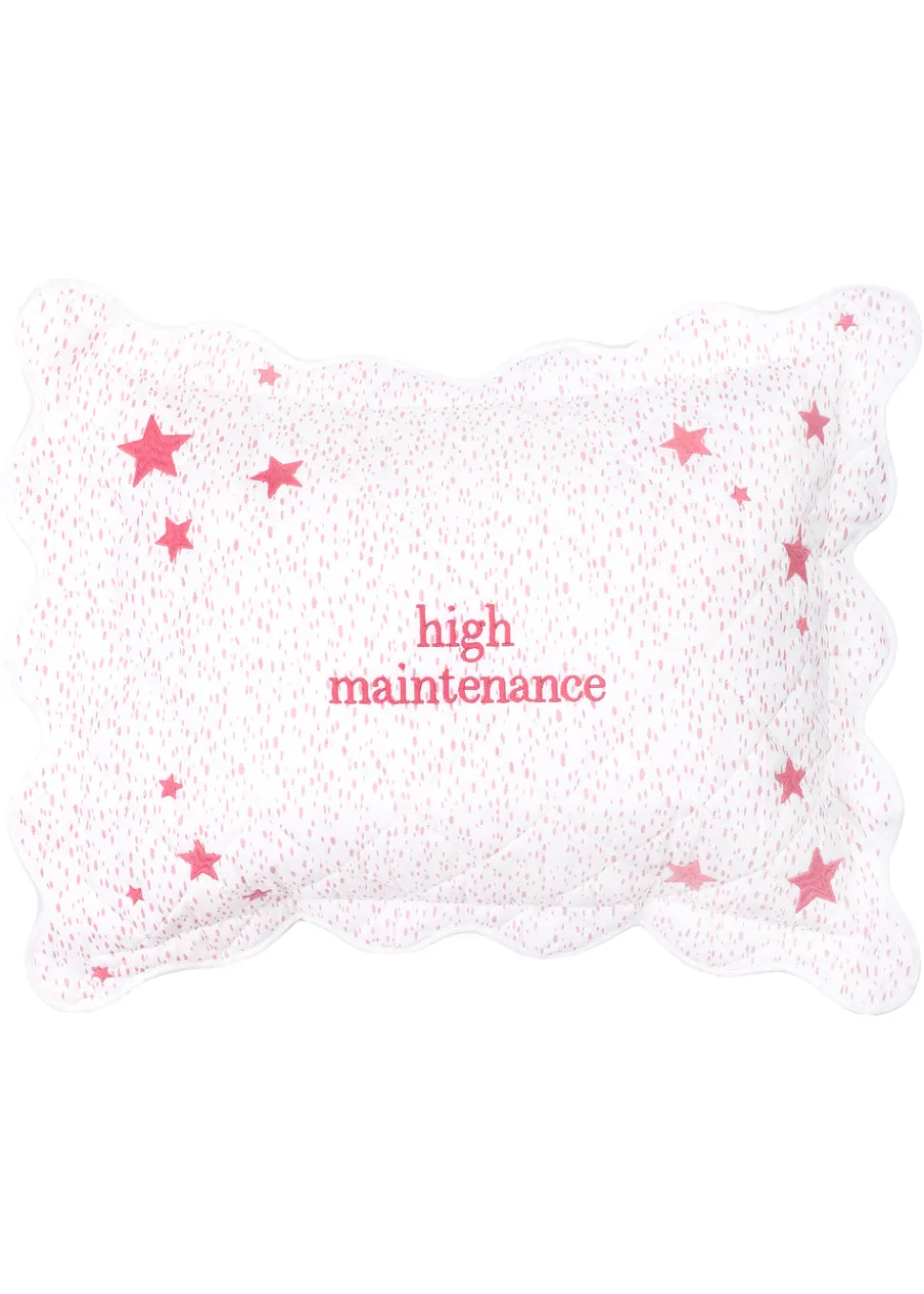 High Maintenance Celine Hearts Mini Pillow