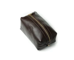 Holdall No. 101 Toiletry Bag in Vintage Tan Leather