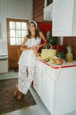 Honeymoon Pant in White
