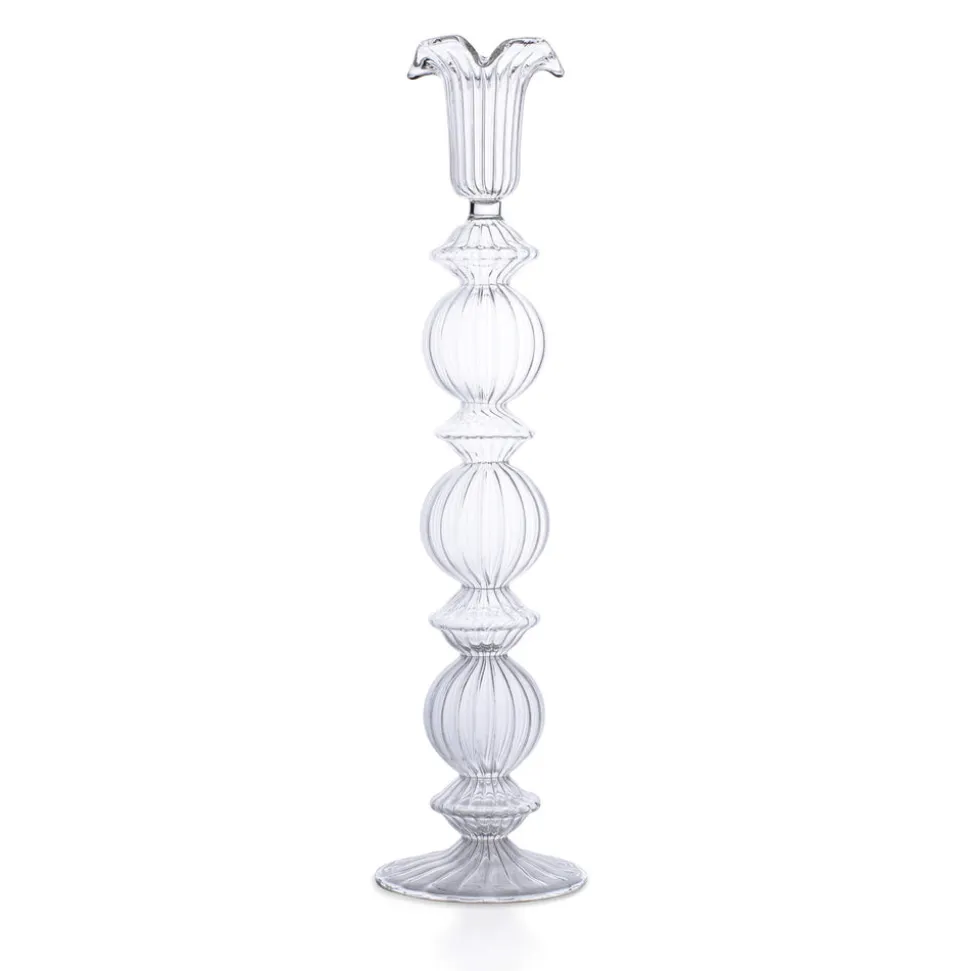 Horus Glass Candlestick