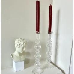 Horus Glass Candlestick
