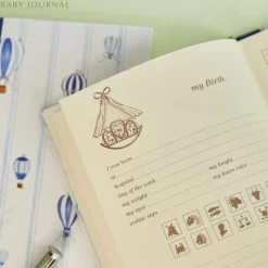 Hot Air Balloons Baby Book Bundle