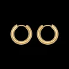 Huggie Hoops in Gold