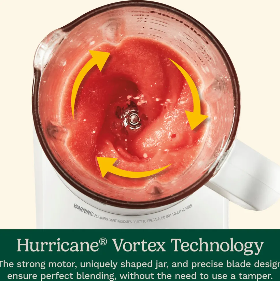 Hurricane X 48 oz Glass Jar Blender