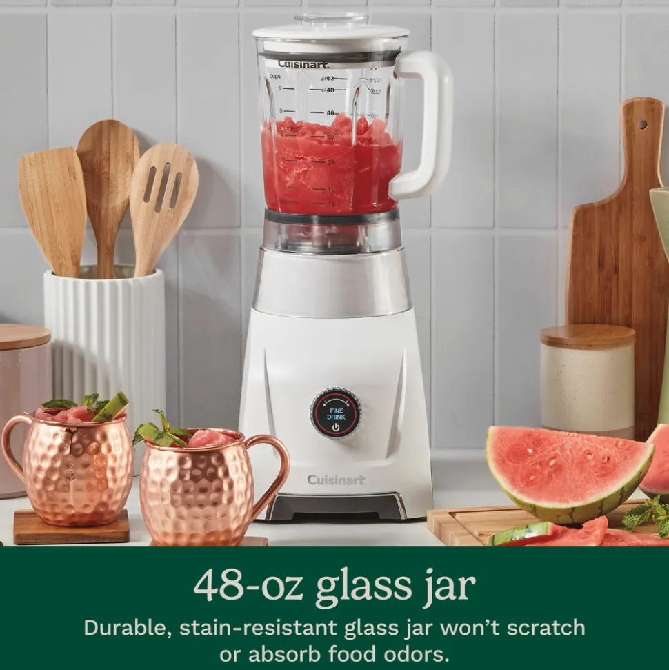 Hurricane X 48 oz Glass Jar Blender