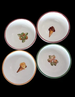 Ice Cream Bowls, Set of 6