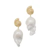 Ida Earrings in White
