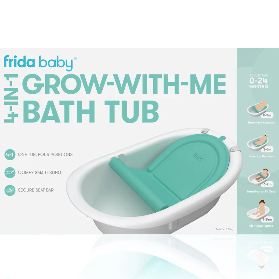 4-in-1 Grow-With-Me Bath Tub