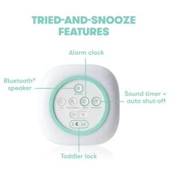 3-in-1 Sound Machine + When-To-Wake Clock + Nightlight