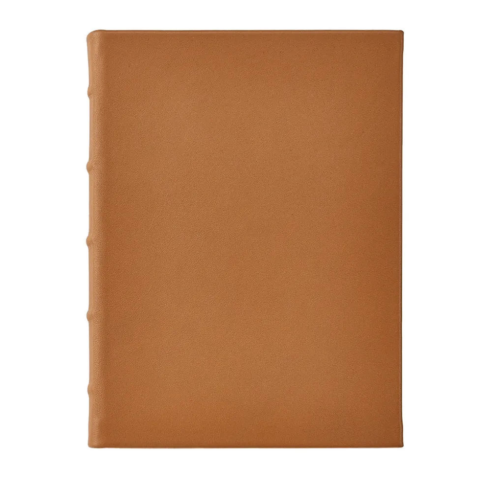 9-Inch Hardcover Journal in Traditional Leather