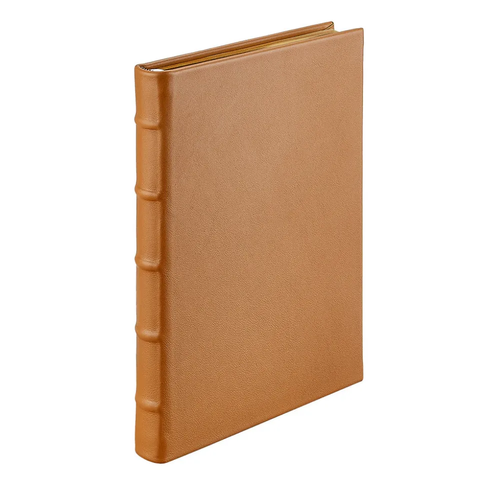 9-Inch Hardcover Journal in Traditional Leather