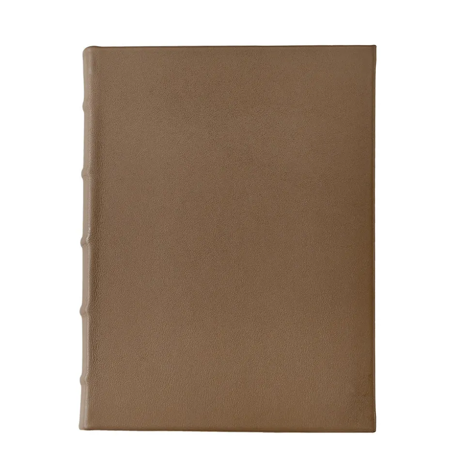9-Inch Hardcover Journal in Traditional Leather