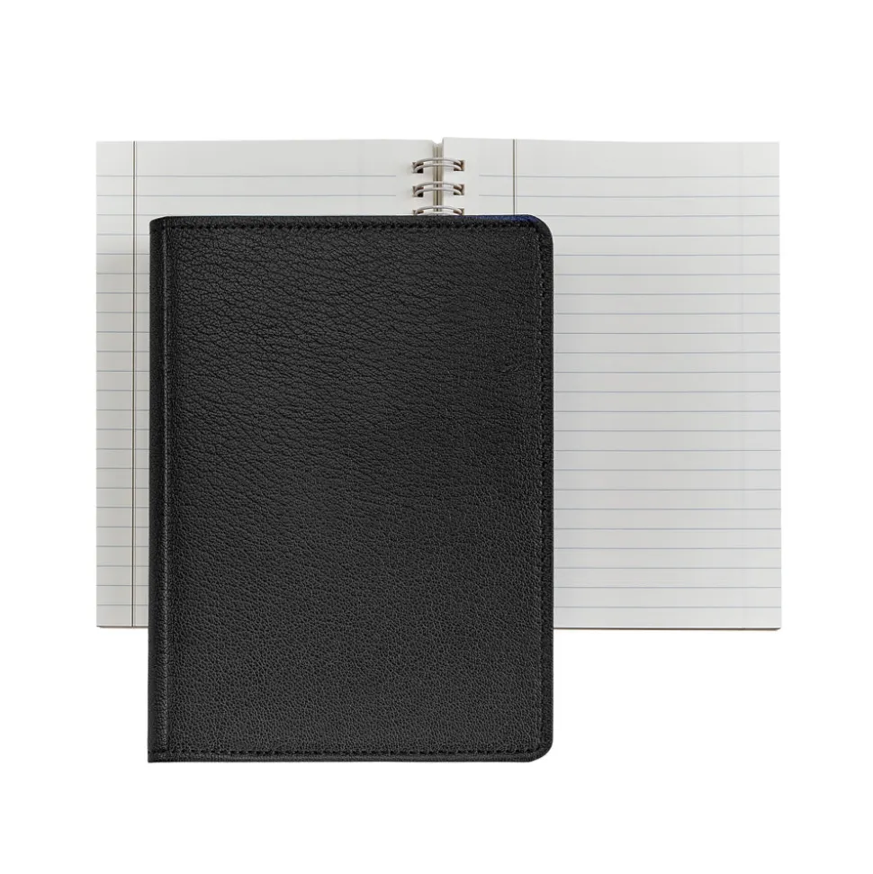 7-Inch Wire-O-Notebook in Goatskin Leather