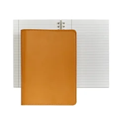 7-Inch Wire-O-Notebook in Traditional Leather