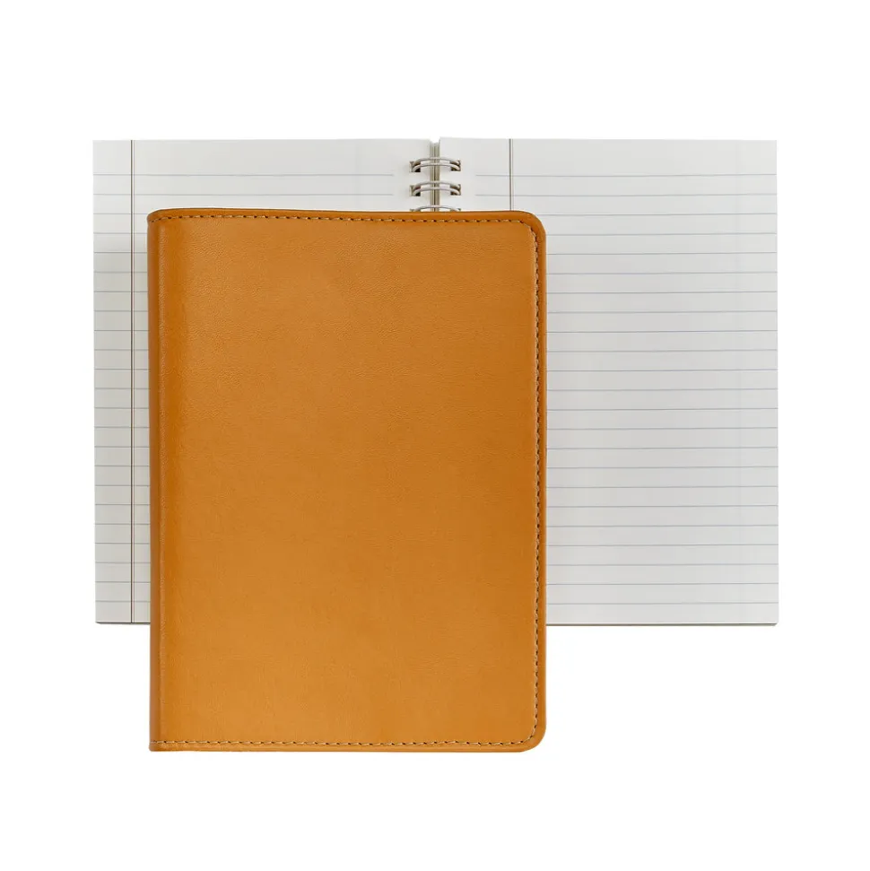 7-Inch Wire-O-Notebook in Traditional Leather