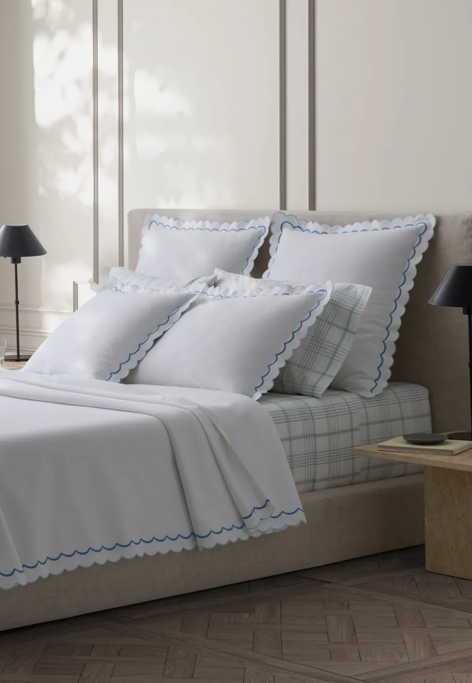 India Pique Bed Skirt