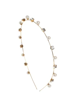 Ines Crystal Pearl Headband