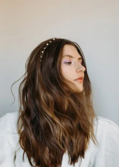 Ines Crystal Pearl Headband