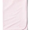 Infant’s Pima Cotton Pink Stripes Blanket