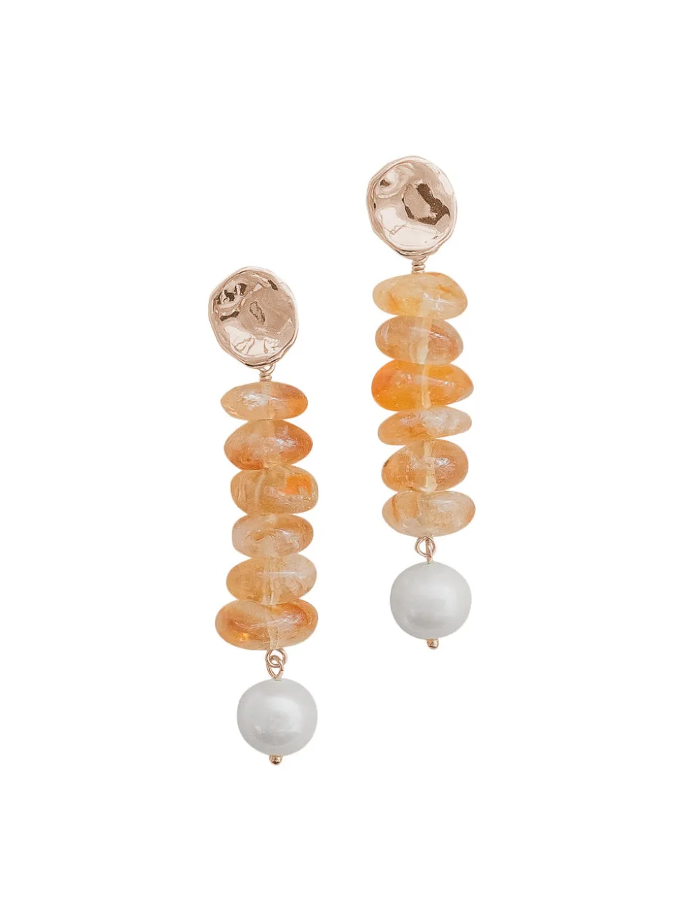 Ingrid Earrings in Yellow