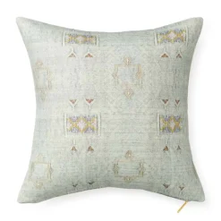Iris Cactus Silk Pillow