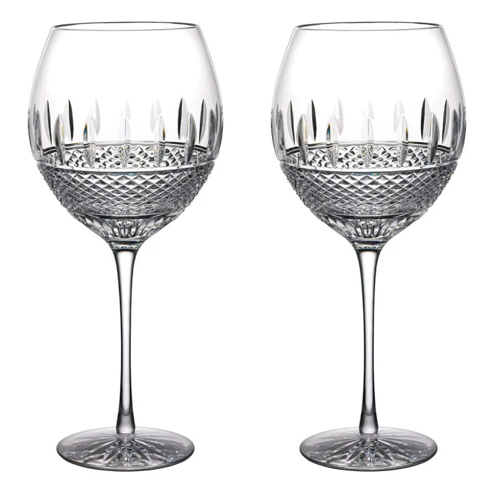 Irish Lace Red Wine, Set of 2