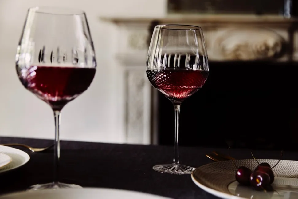 Irish Lace Red Wine, Set of 2