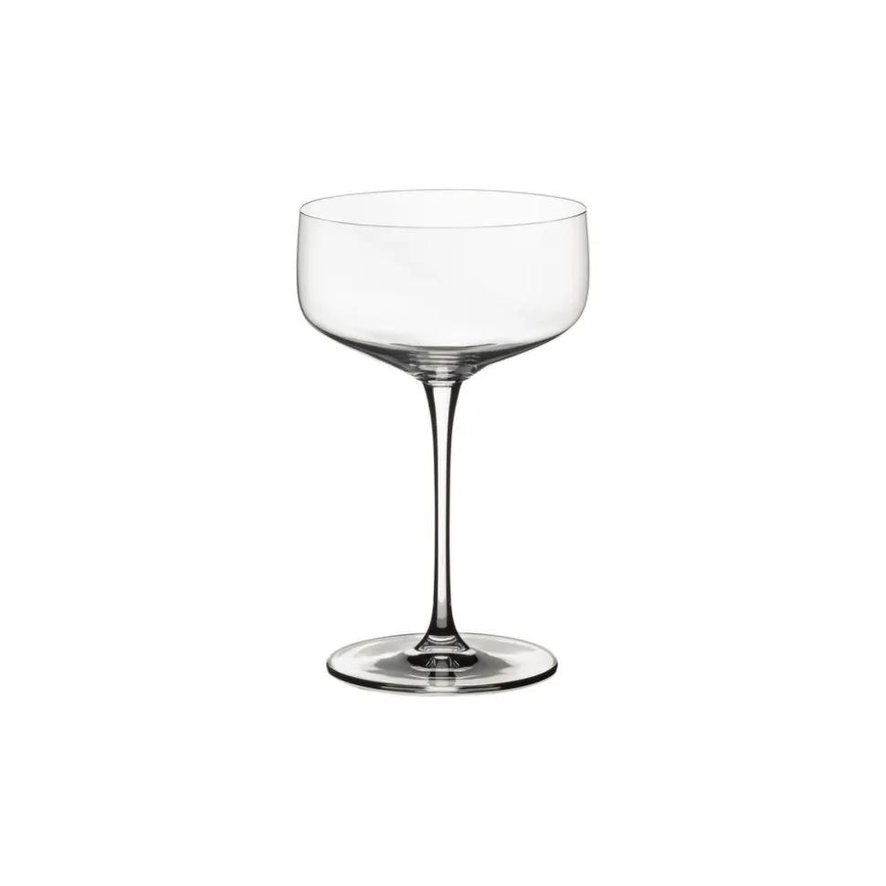Isabel Collection Coupe Glass 10.88 oz in Clear, Set of 6