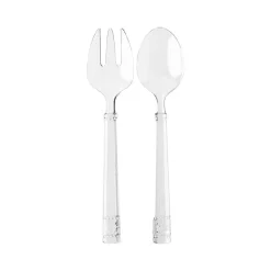 Isabella Arcylic Salad Servers