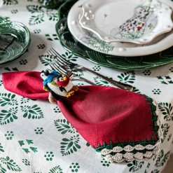 Isadora Napkin in Red, Set of 4