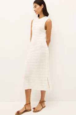 Isla Dress in White