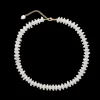 Isla Necklace in White