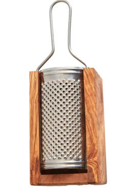 Italian Olivewood Parmesan Cheese Box Grater